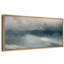 «Moody Blue Nautical Ocean Waves Coastal Extra Large», reproduction d'art sur toile encadrée-106766804-111696286
