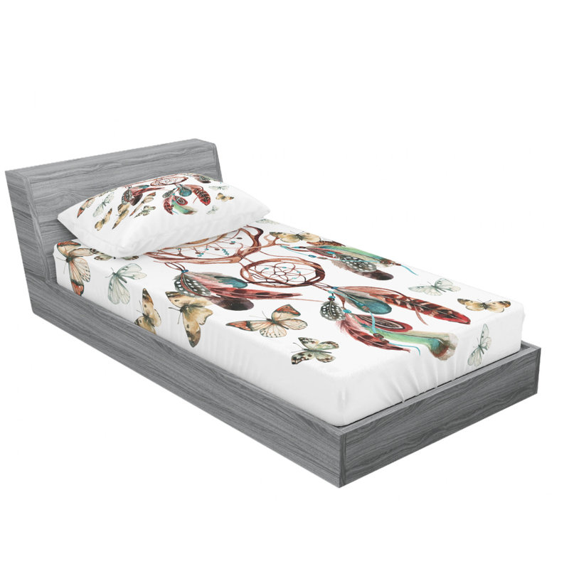 Microfiber Sheet Set, Twin XL Sheet Set with Fitted Sheet