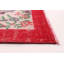 Tapis crème en laine noué à la main de conception unique 2000 pi 3 pi 11 po x 6 pi 9 po Ockerman