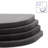 4pcs/set Anti-vibration Pad Washer Anti-Slip Mats Shock Absorbers Noiseless Pad for Washing Machine black