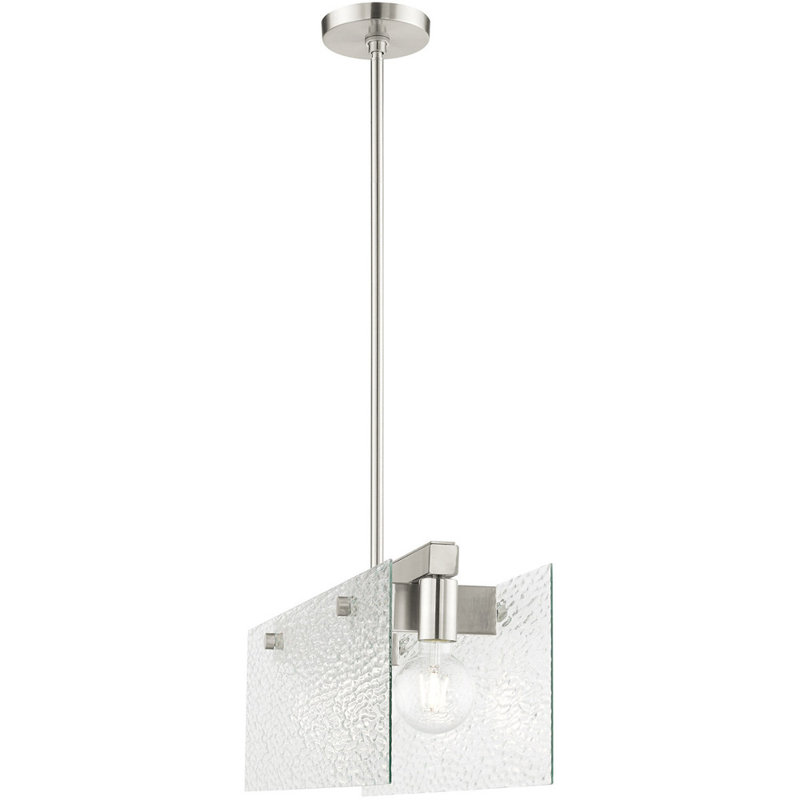 Lustre classique à 3 lumières pour îlot de cuisine, Nickel brossé