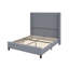 Grand lit plateforme à oreilles tapissier Crofford, gris-2023249150-2023249148
