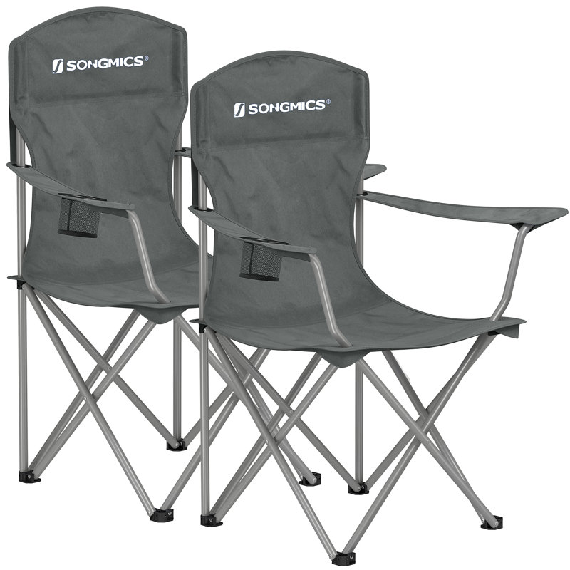 Chrissoula Folding Camping Chair, Grey