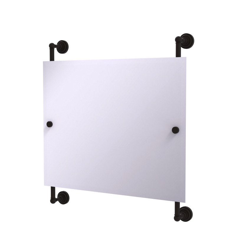 Marchmont Wall Mirror, Oil Rubbed Bronze, 28.3" H x 26" W