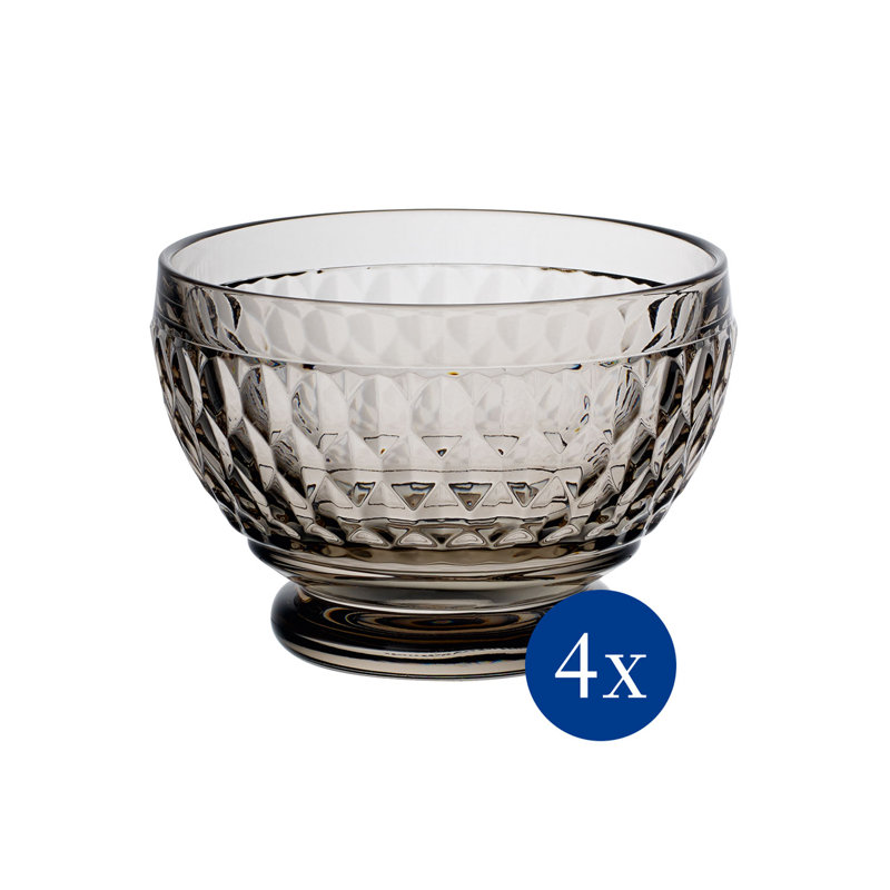 Villeroy & Boch Boston 14.5 oz. Individual Dessert Bowl, Gray