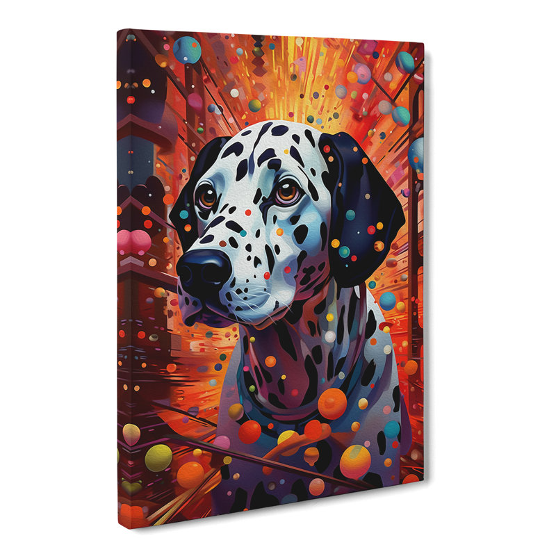 Dalmation Futurism - Print, 60cm H x 40cm W x 3cm D