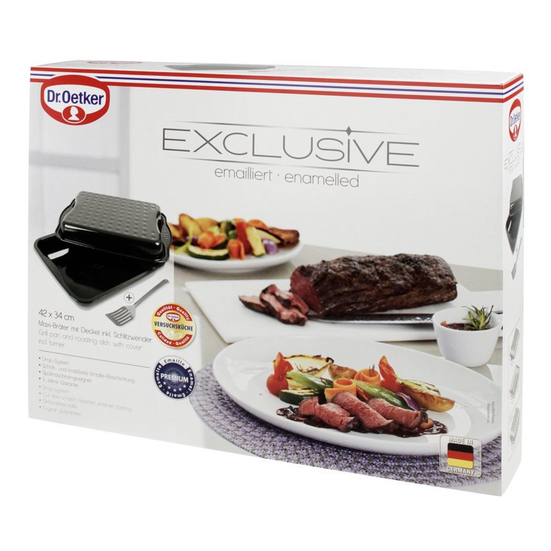Exclusive 3 Piece Roasting Pan With turner