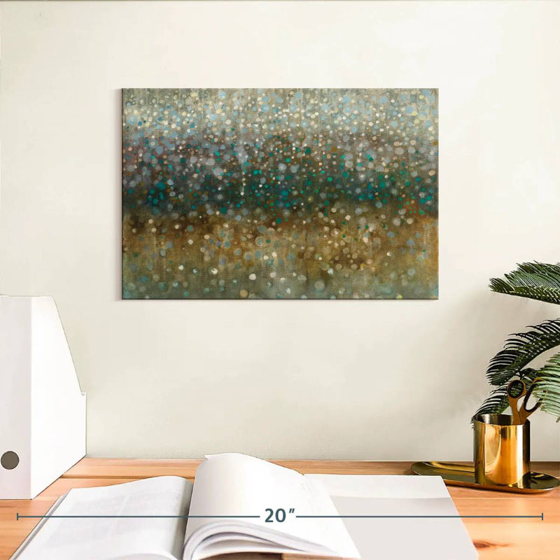 Avery Abstract Rain, 8" H x 12" W