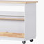 Îlot de cuisine mobile avec chariot de cuisine, chariot de cuisine avec 2 tiroirs, armoire de table-1337151843-1337151842