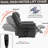 Power Lift Recliner Chair Heat Massage Dual Motor, Faux Leather, Heavy Duty Motion Mechanism-171651246
