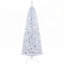 Arbre de Noël artificiel mince non éclairé de 6 pi avec branches réalistes, 618 pointes, parfait pour les espaces compacts et facile à assembler-335524160