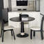 Black Round Sintered Stone Dining table-755513088