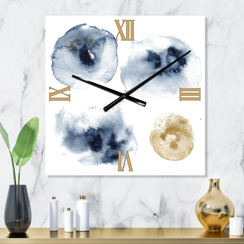 Horloge murale nuage, Grand