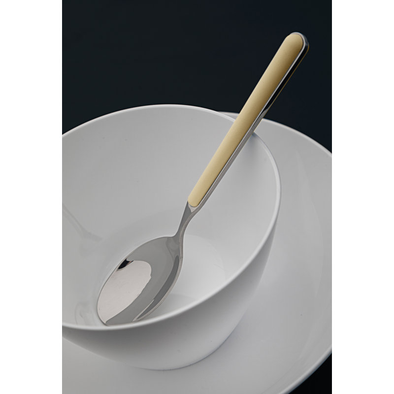 4 Pcs American Spoons Fant. Turtle-Dove, Vanilla