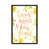 Black Floater Framed