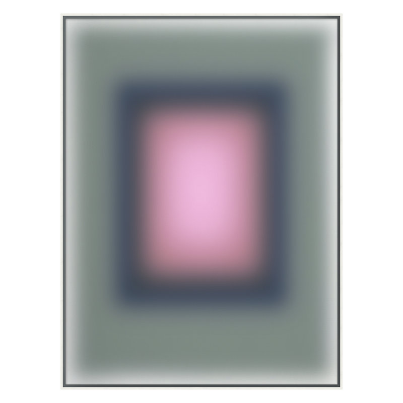 Blur 4 Print by Renee Stramel, 60" H x 45" W x 2.63" D, White