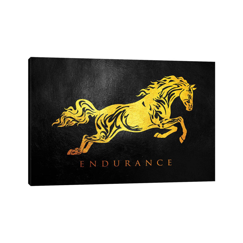 Horse Endurance 1 Piece Wrapped Canvas Wall Art