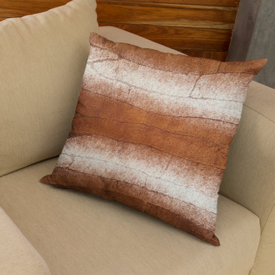 Furever Polyester/Polyester Blend Throw Square Pillow Cover & Insert