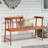 Evalin Solid Wood Outdoor Bench