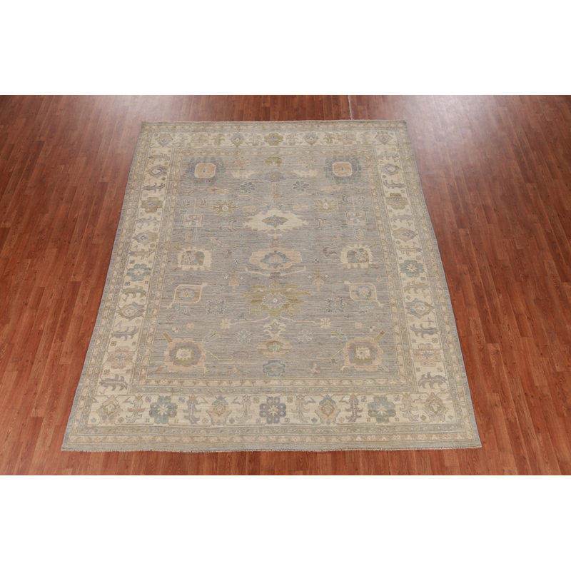 Handmade Wool Oushak Oriental Area Rug 8x10