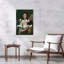 Femme Céleste Magique Classique Élégante Éthérée Portrait Paysage Impression d'Art Murale-492482909