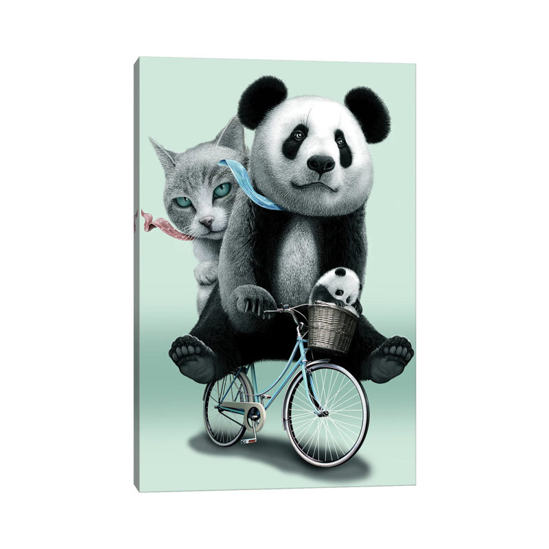 Good Friends by Adam Lawless - Wrapped Canvas Gallery-Wrapped Canvas Giclée, 20.32 cm H x 30.48 cm W