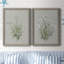 Bouquet de grâce I - ensemble de 2 peintures sur toile encadrées-433497235-433497454