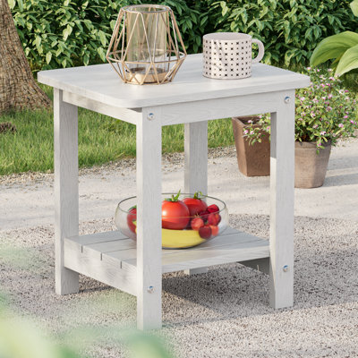 Table d'appoint d'extérieur pour table patio, jardin et pelouse