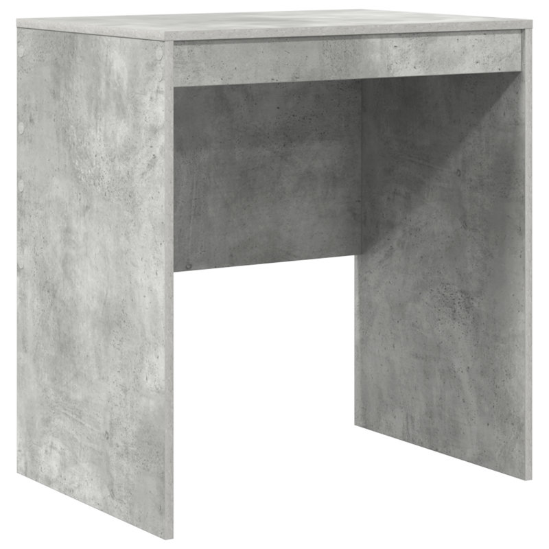 Writing Desk Particle Board 76 Cm, Concrete Grey, 76cm H x 70cm W x 50cm D