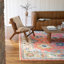 Tapis rose saumon / multicolore Anneli-2015028581