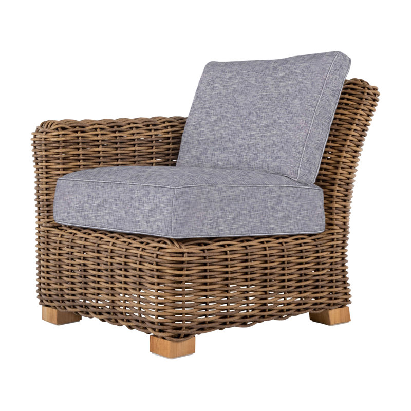 Montauk Left Hand Facing Seating Component, Left Hand Facing, Welt + Standard fill, Avila Natural White