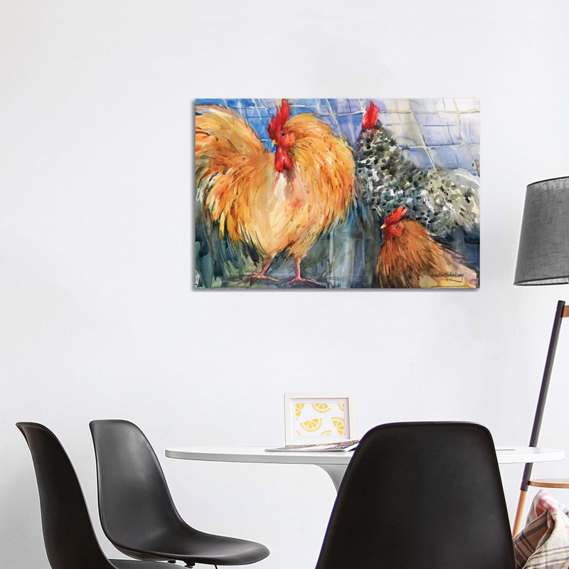 Three Crowns by Annelein Beukenkamp - Wrapped Canvas Painting, 101.6 cm H x 66.04 cm W x 3.175 cm D