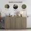 Armoire d'appoint avec tablettes réglables Cesiro-1633989210-1623925769