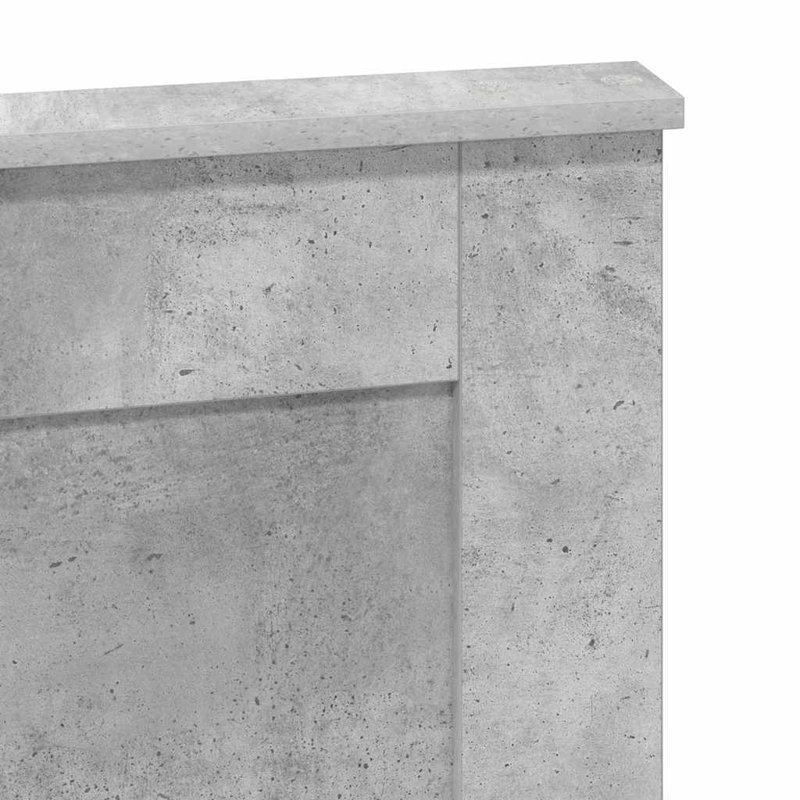 Headboard, Queen, Concrete Grey
