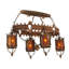 Lustre oblong de 4 po Valhalla