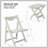 HIPS Foldable Small Table And Chair Set With 2 Chairs And Rectangular Table-1205180533