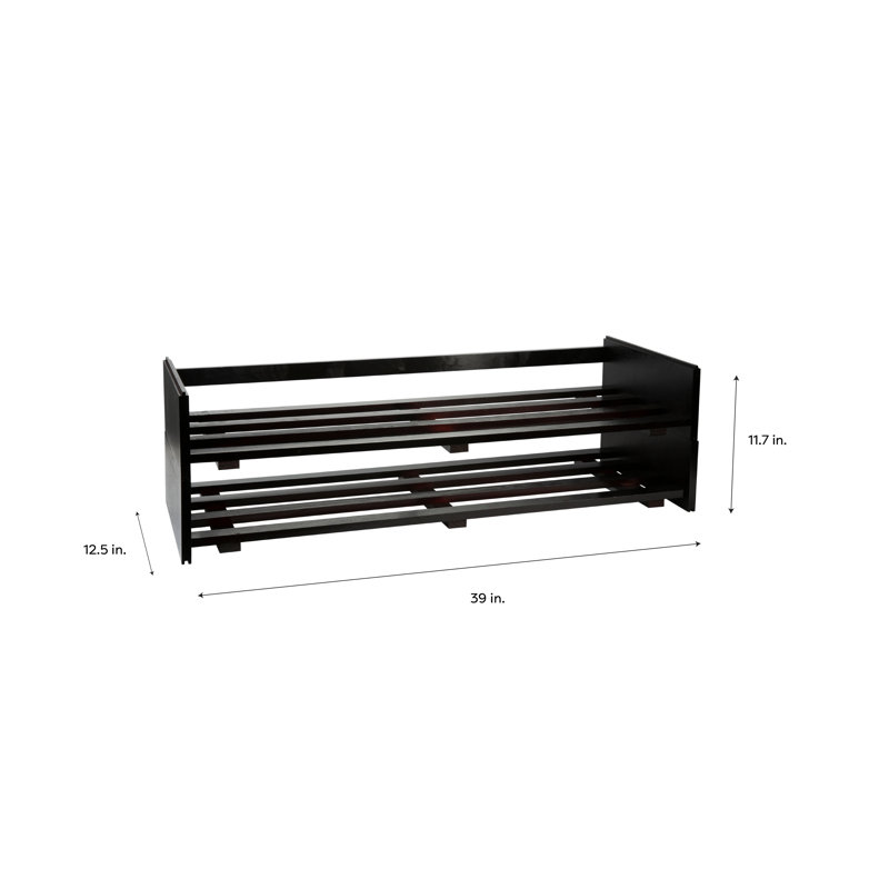 8 Pair Stackable Shoe Rack