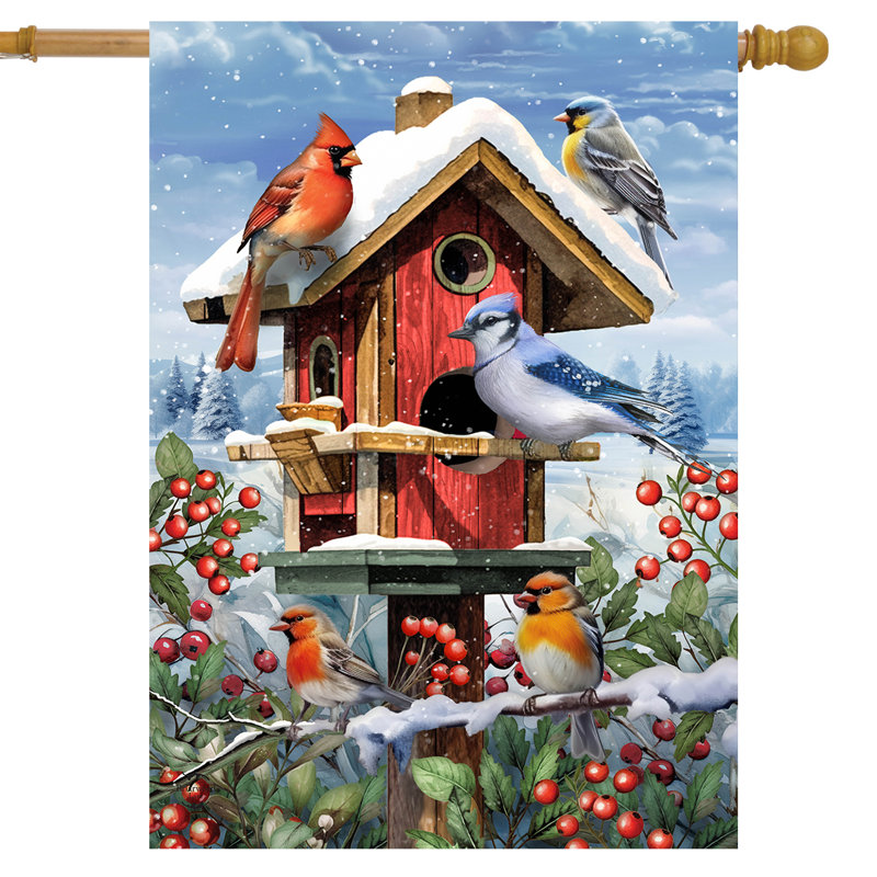 Drapeau de la maison d'hiver