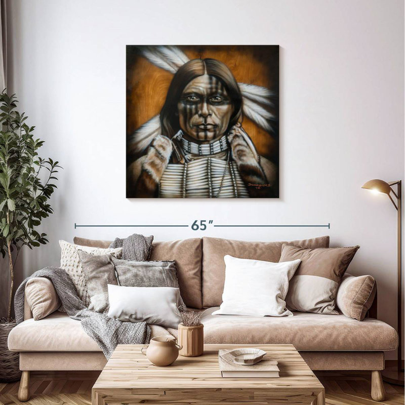 Peinture de Leisha, H 39 po x l 39 po