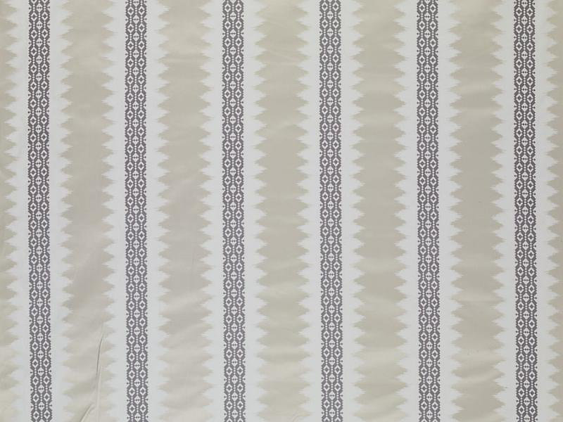 Tissu Alhambra, Lin / gris anthracite