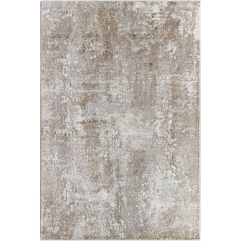 Linlin Abstract Rug, Rectangle 5'3" x 7'