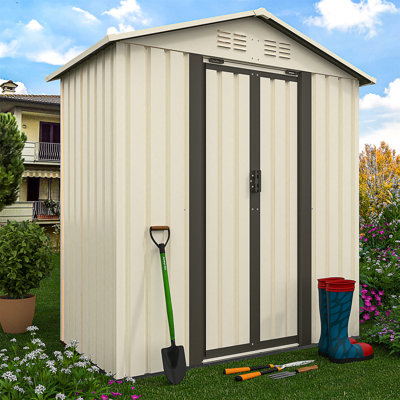 Outdoor Storage Garden Shed 5Ftx3ft Apex Roof