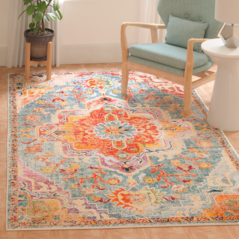 Mashburn Oriental Area Rug, Rectangle 152 x 244 cm