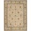 Wool Oriental Area Rug in Blue/Beige/Brown-209639942