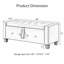Banc repose-pieds 48 po avec rangement-131203629