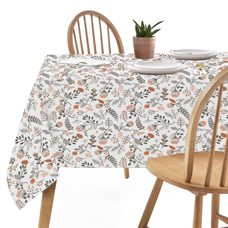 Nappe en coton (60 po x 90 po) (kaki), Carré 60 po