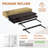 24'' Live Edge Floating Shelves Set of 2 - Thick and Heavy Floating Shelves for Wall, Rustic Shelves with Brackets for Home Decor, Farmhouse Bathroom Decor, 24" x8''-1081708070-1091251782