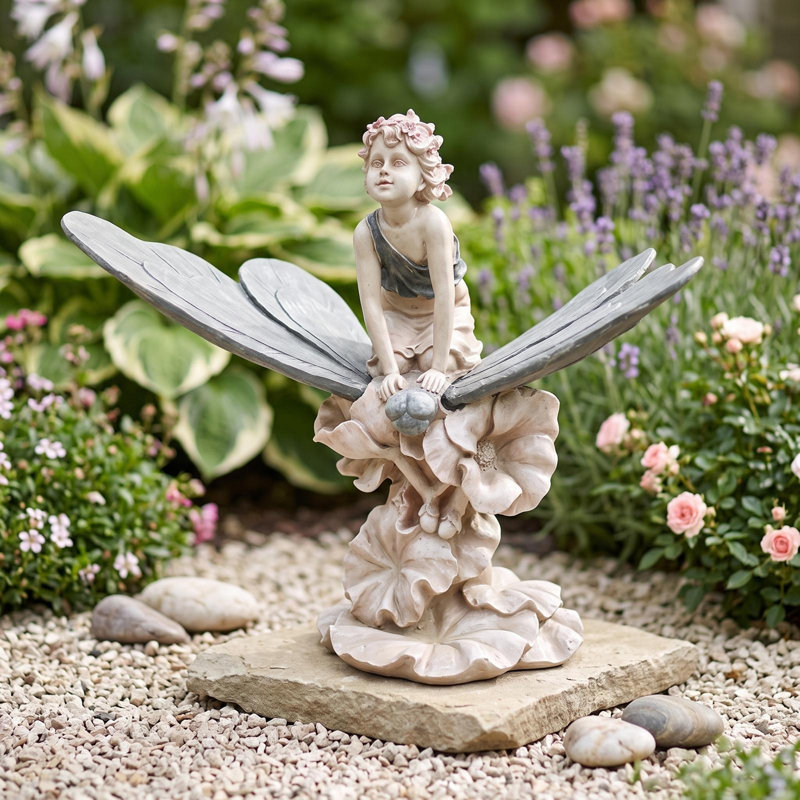 A Fairy's Wondrous Butterfly Ride Statue