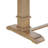 Heymann Trestle Dining Set with Solid Wood Chairs-805197703-711096408