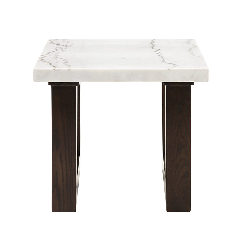 Table de bout Chic White Natural